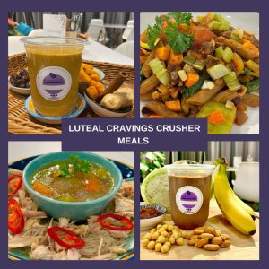 4 Days Luteal Cravings Crusher Meals & Smoothie Combo (8 Meals)