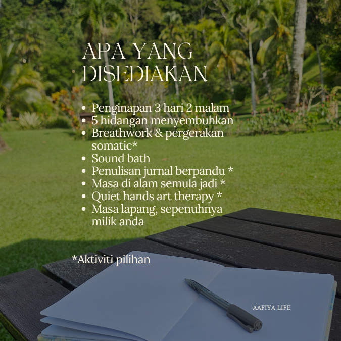 Itinerary – Aafiya Life – Aafiya Life